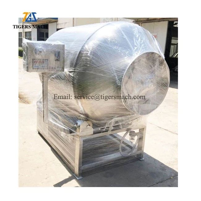 Efficiency large capacity vacuum food roll kneading mixing roll kneading machine for food factory (3)